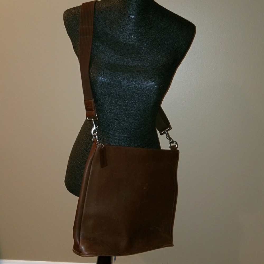 Coach Brown Messenger Bag